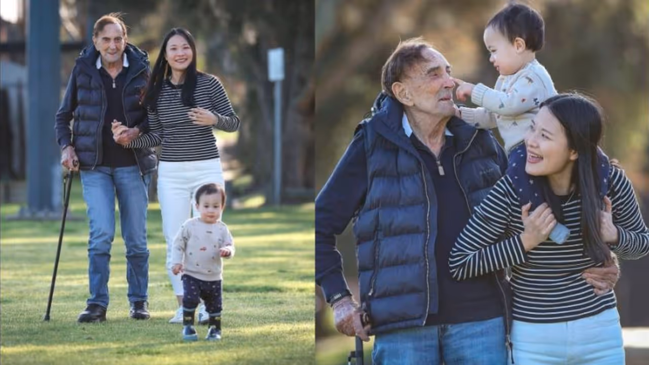 Australian doctor becomes father at 92 Australian doctor becomes father at 92