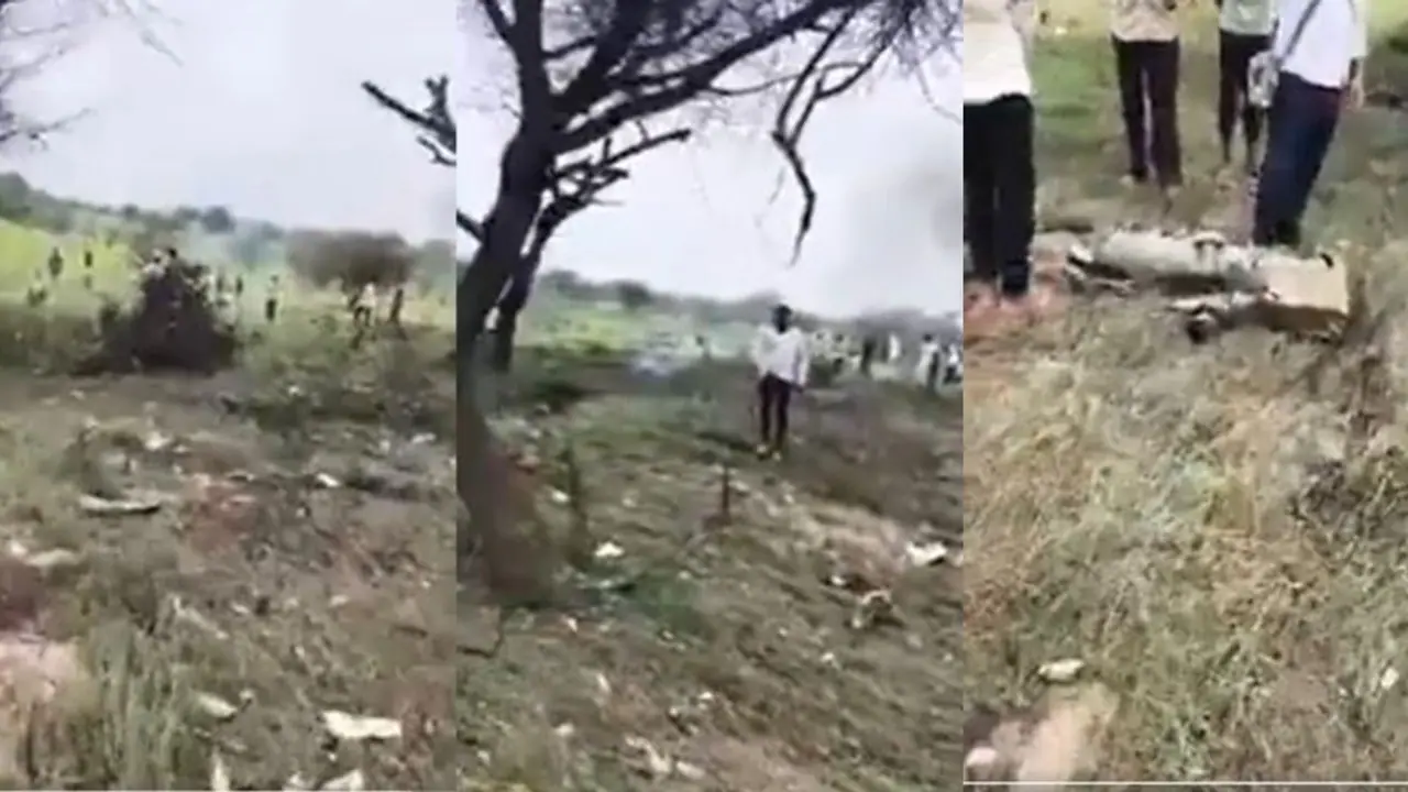 fighter jet has crashed