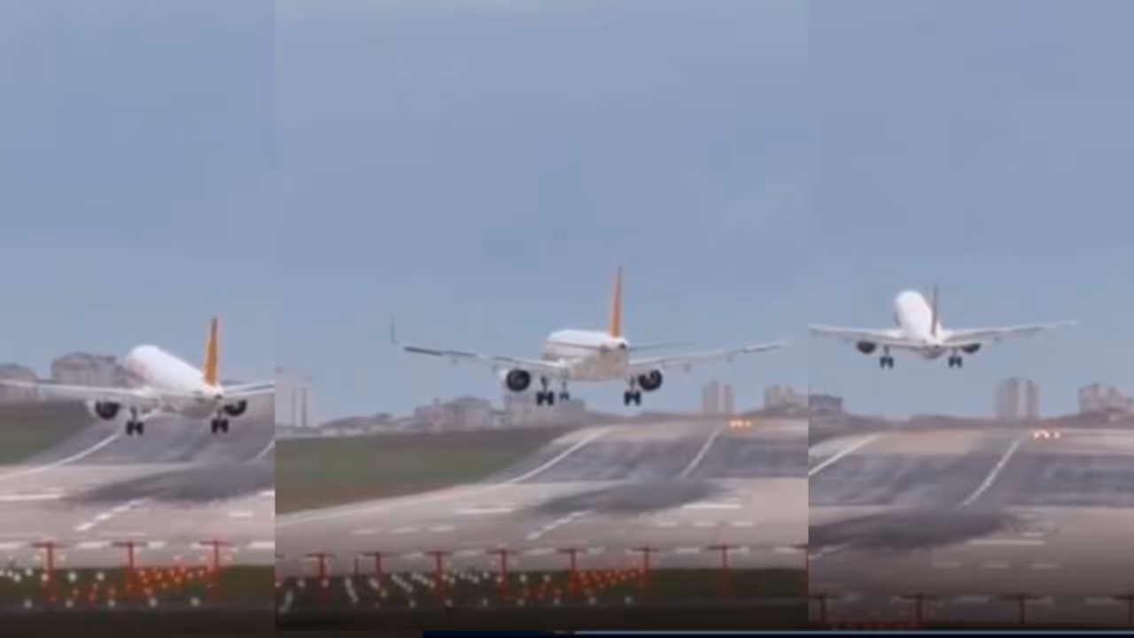 powerful storm disrupts flight landing powerful storm disrupts flight landing