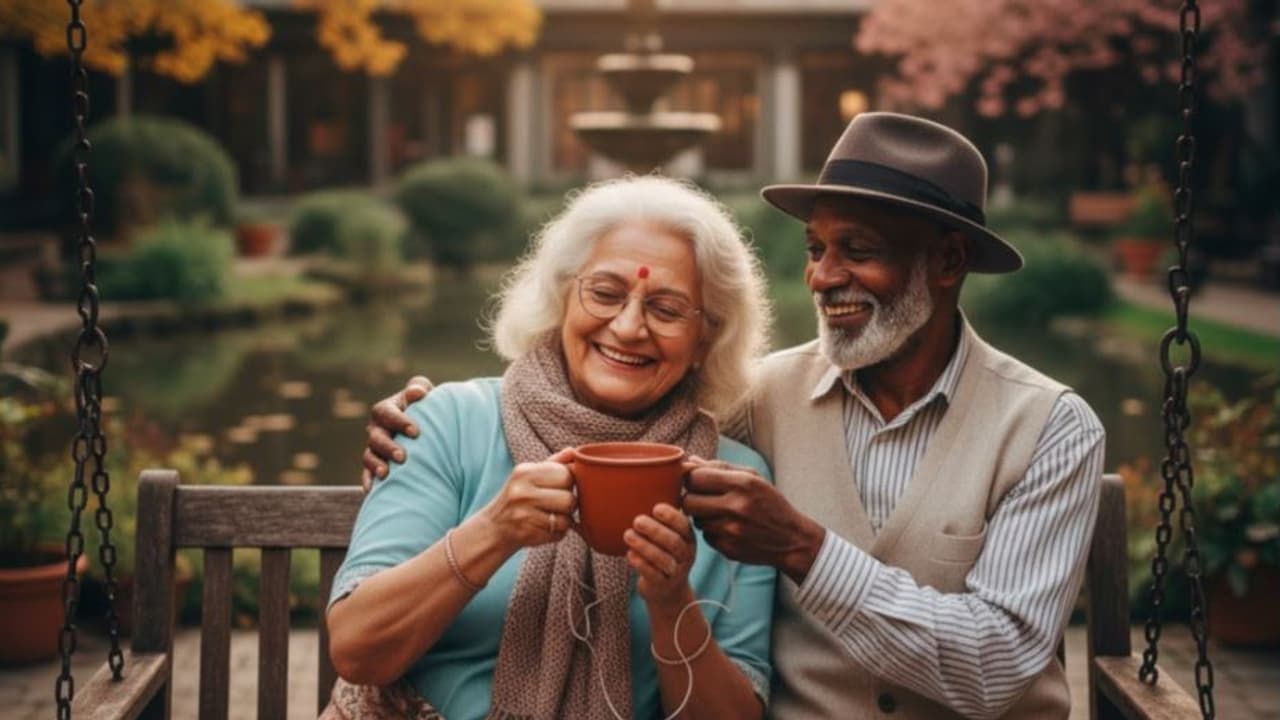 elderly couple lovestory