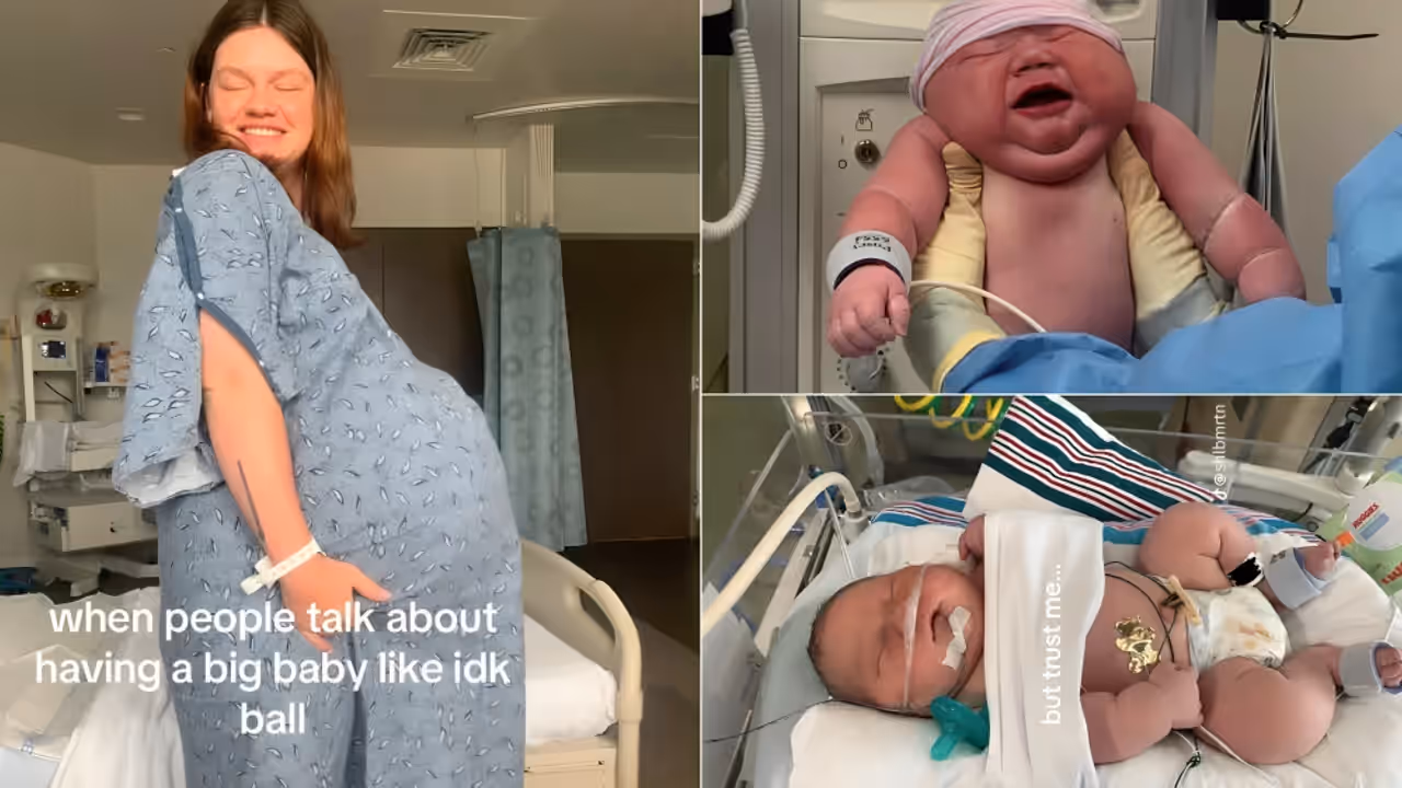 5.8 kg baby, Shelby Martin