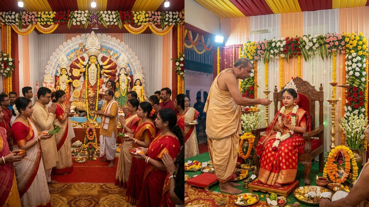 durga puja 2026 maha Ashtami Anjali kumari puja sandhi puja date time Check durga puja 2026 maha Ashtami Anjali kumari puja sandhi puja date time Check