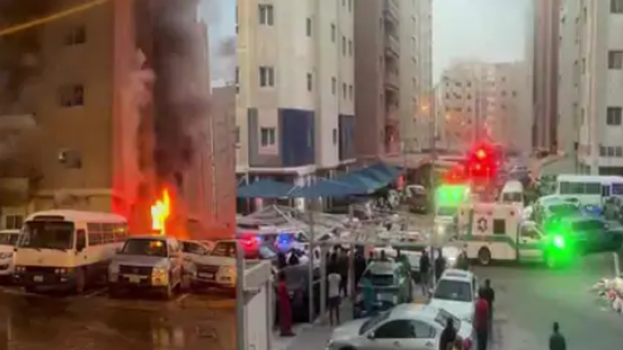 Kuwait building fire accident Kuwait building fire accident