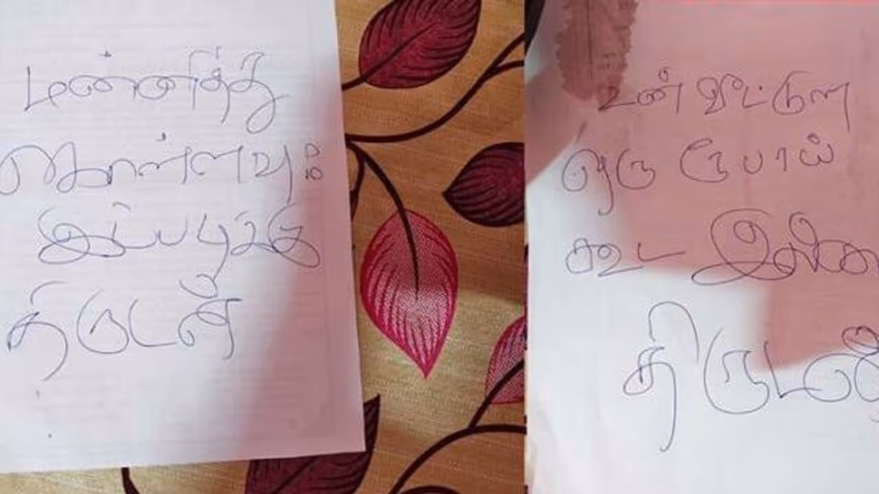 thief mocks house owner in note thief mocks house owner in note
