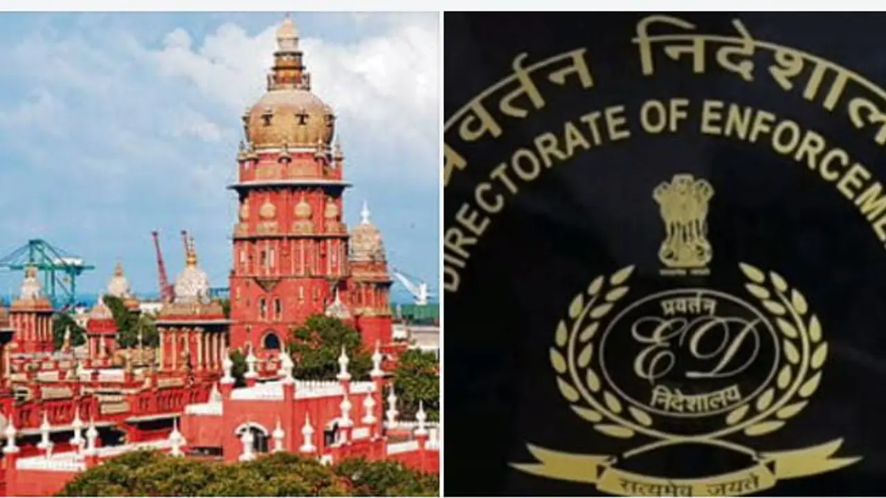 ED RAID AND CHENNAI HIGHCOURT