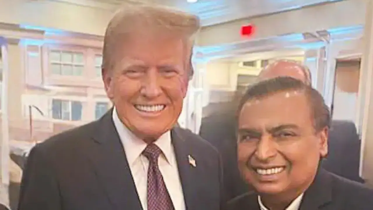 Trump and Ambani Trump and Ambani