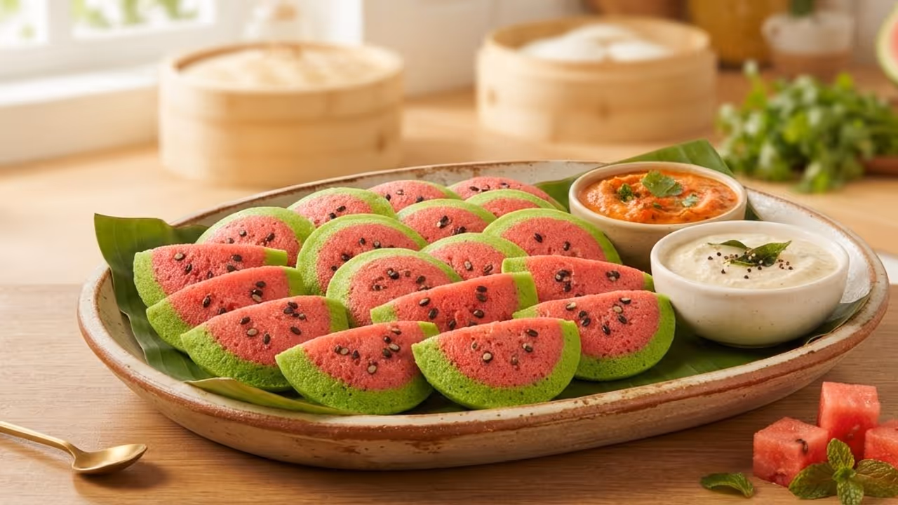 Watermelon Idlis: How To Make This Refreshing Recipe at Home for Your Next Potluck Watermelon Idlis: How To Make This Refreshing Recipe at Home for Your Next Potluck