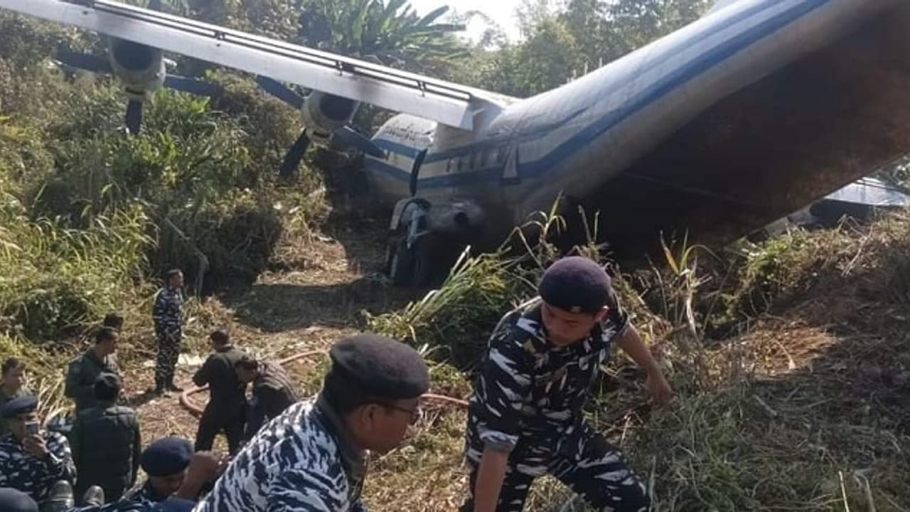 Myanmar military plane crashed Myanmar military plane crashed