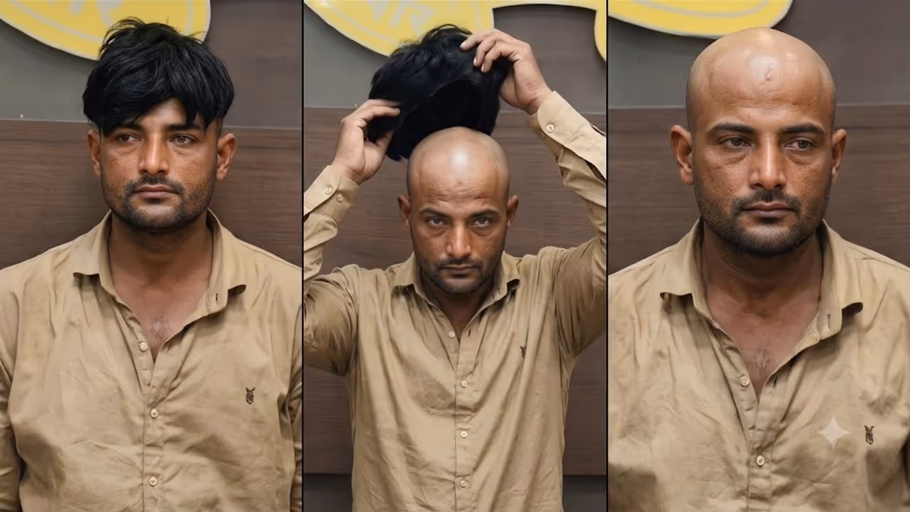 Uttar Pradesh Crime Bijnor Police Catch Bike Thief Sohail Who Wore Wig During Motorcycle Thefts Uttar Pradesh Crime Bijnor Police Catch Bike Thief Sohail Who Wore Wig During Motorcycle Thefts