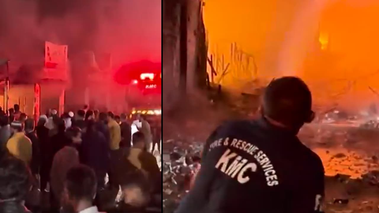 Karachi fire Karachi fire