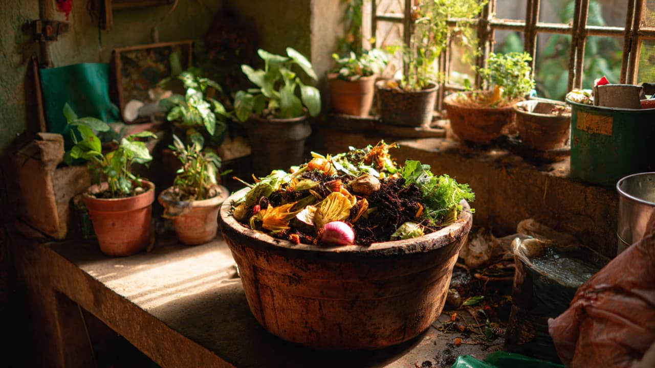 kitchen waste composting kitchen waste composting