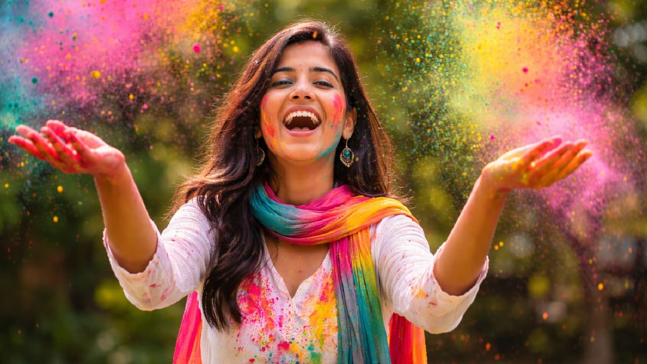 Holi photo ideas Holi photo ideas