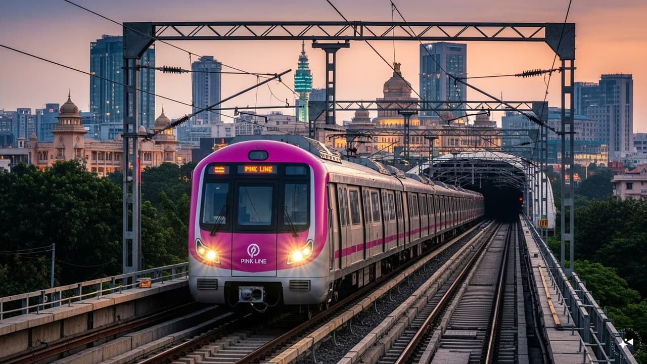 Namma Metro Pink Line Namma Metro Pink Line
