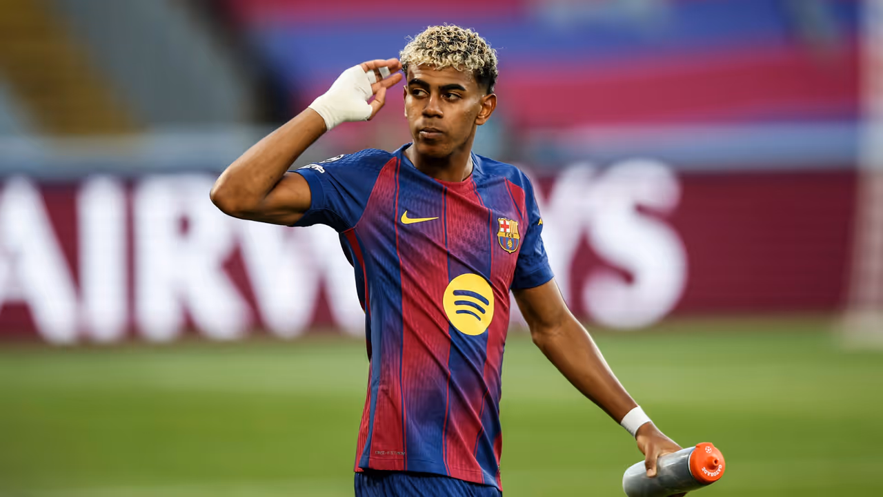 Barcelona star Lamine Yamal