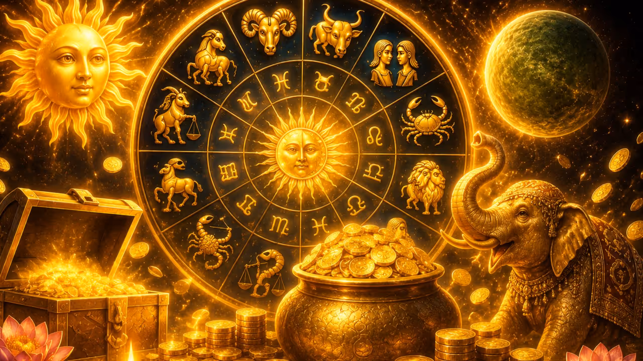 5 July 2026 Vrishabha Kark And Tula Rashi People Will Be Lucky And May Get Benefit From Budhaditya And Gajakesri Yog 5 July 2026 Vrishabha Kark And Tula Rashi People Will Be Lucky And May Get Benefit From Budhaditya And Gajakesri Yog