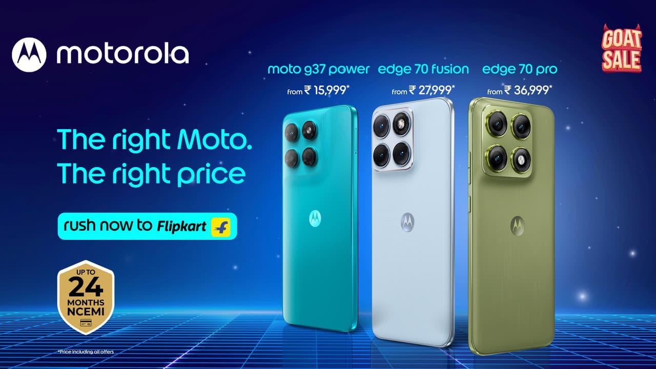 Motorola Flipkart GOAT Sale Motorola Flipkart GOAT Sale