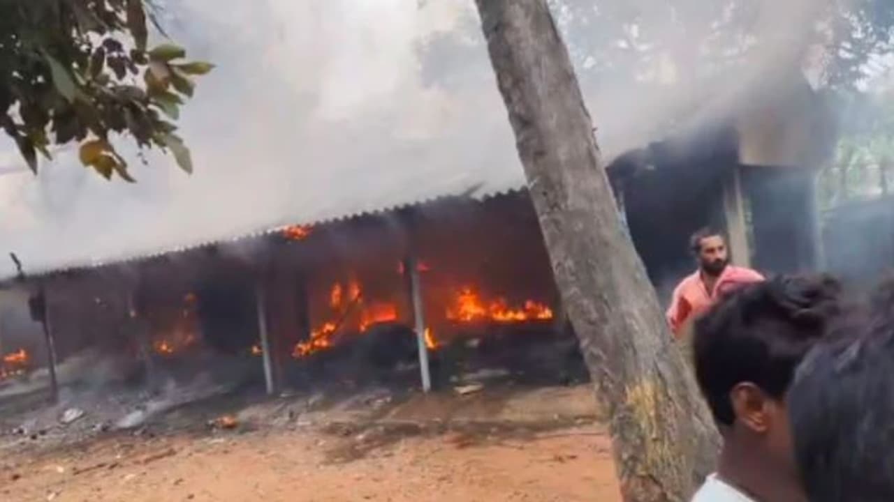 Rayavaram Fireworks Factory Blas