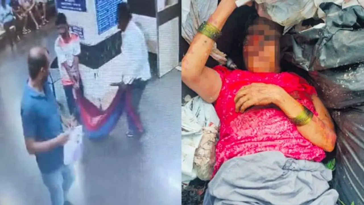 Mumbai Police filed FIR against grandson who abandoned his grand mother in garbage