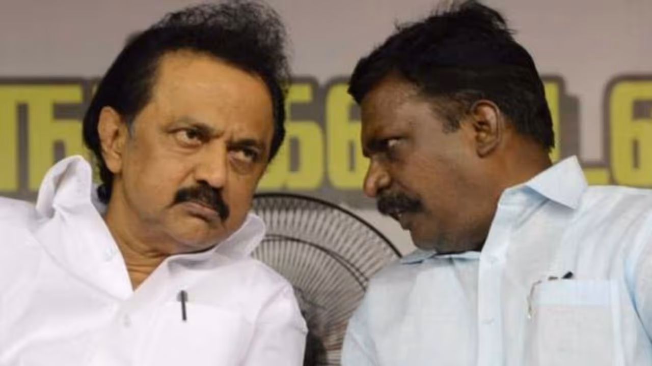 Thirumavalavan with stalin Thirumavalavan with stalin