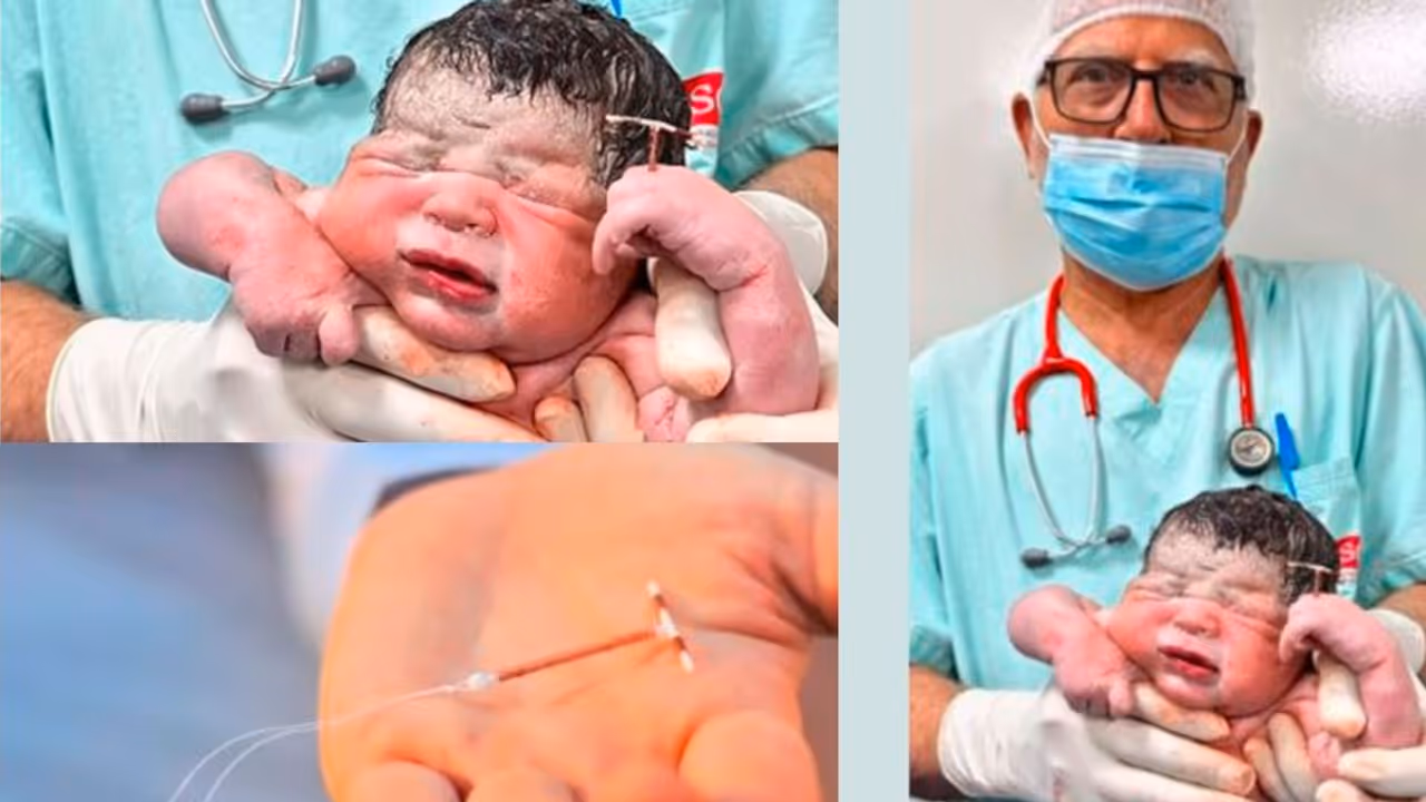  Baby born with copper T in hand