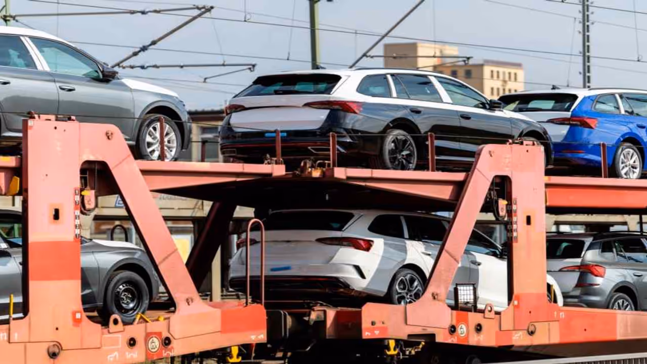 cars on train cars on train