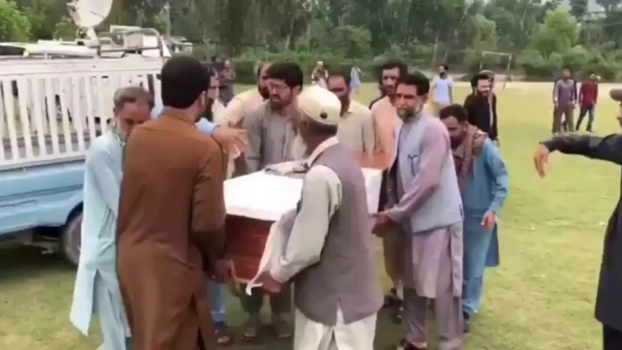 Purported video of the funeral 