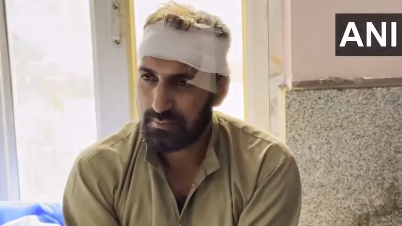 Kashmiri Youth Wounded due to Pakistan Bombardment