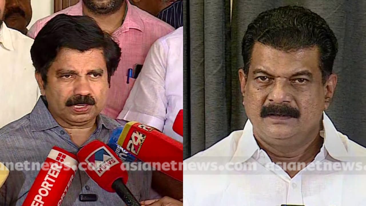 Aryadan Shoukath (left) and PV Anvar (right)