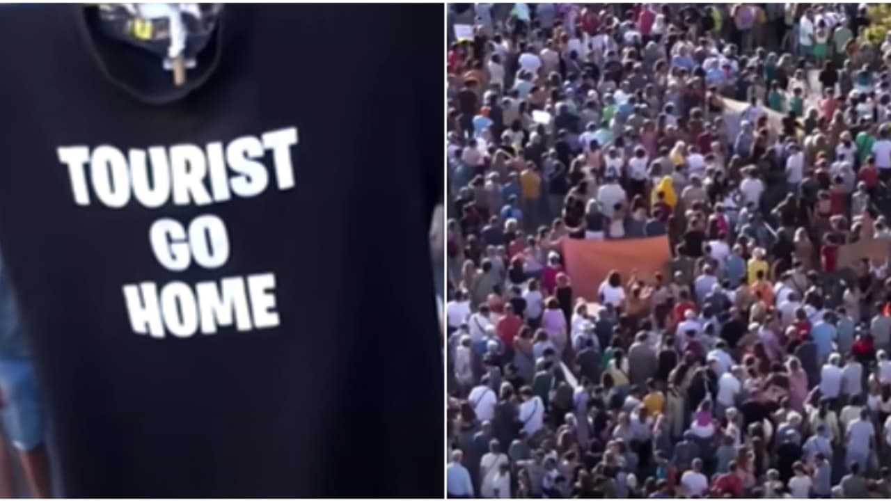 Protests break out in European countries over overtourism
