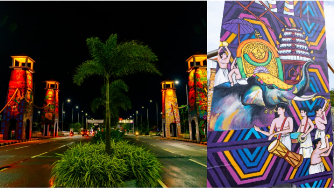 tvm airport mural paintings tvm airport mural paintings