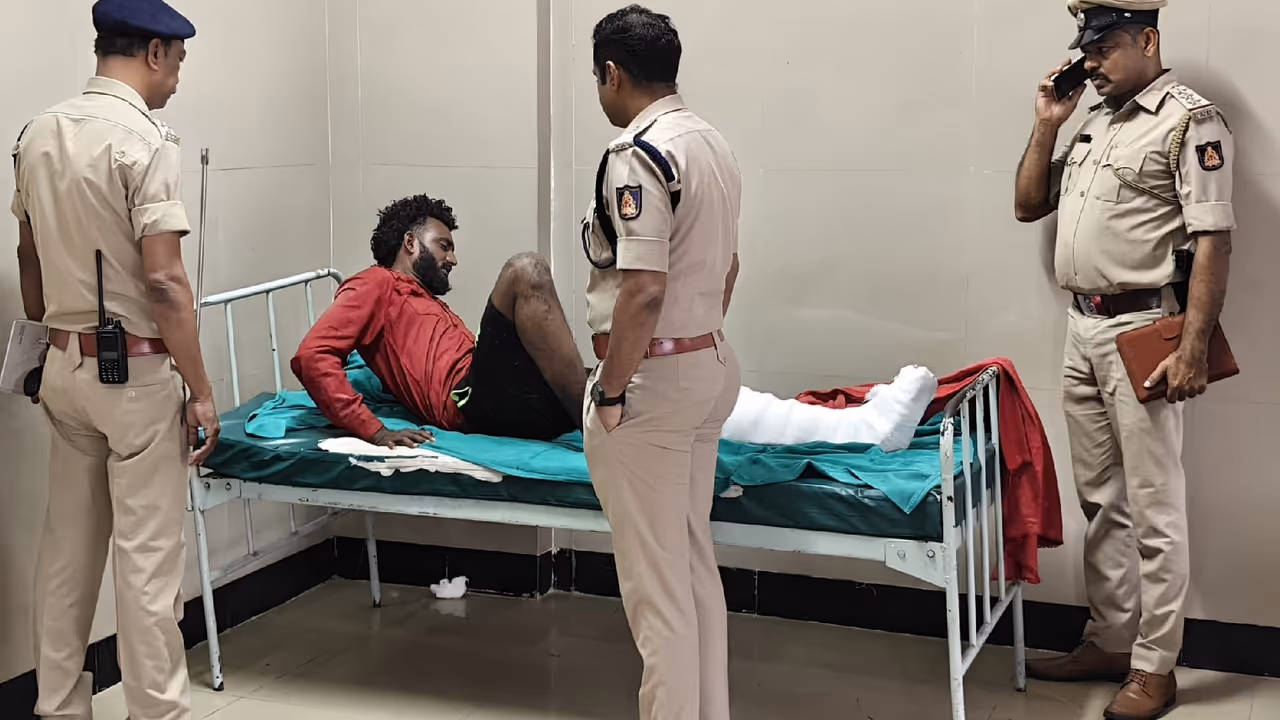 Shivamogga Police Shotout Shivamogga Police Shotout