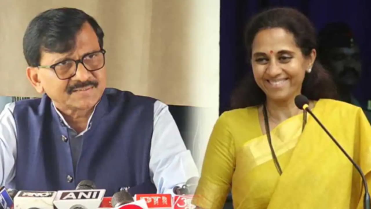 sanjay raut and supriya sule sanjay raut and supriya sule
