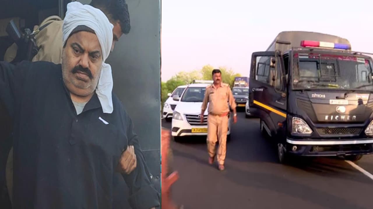 umesh pal murder case update UP police came out from Rajasthan border with Atiq Ahmed umesh pal murder case update UP police came out from Rajasthan border with Atiq Ahmed