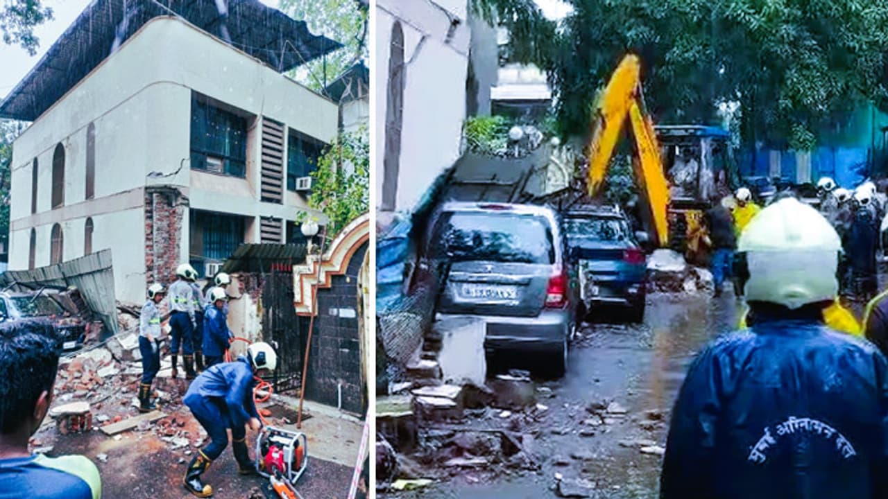 Ghatkopar East building collaps Ghatkopar East building collaps