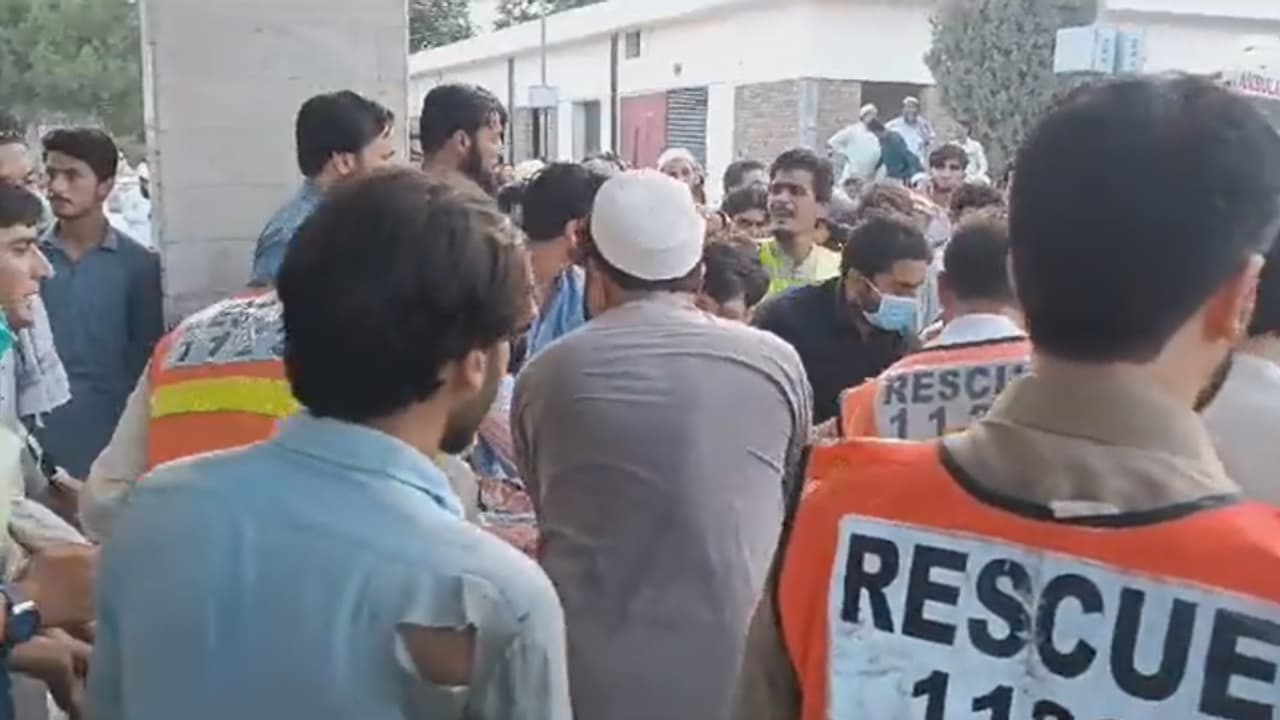 Pakistan Bajaur bomb Blast Pakistan Bajaur bomb Blast