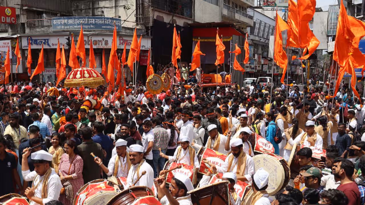 Pune Ganpati Visarjan 