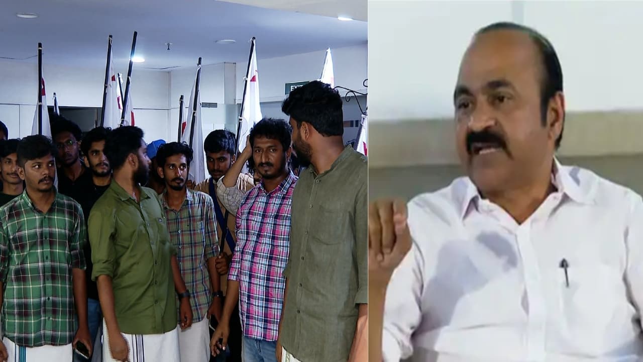 vd Satheesan condemns SFI violence vd Satheesan condemns SFI violence