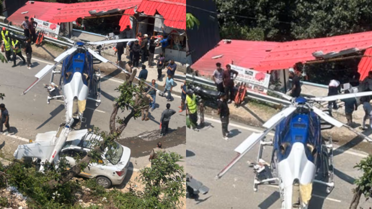 helicopter emergency landing in uttarakhand helicopter emergency landing in uttarakhand