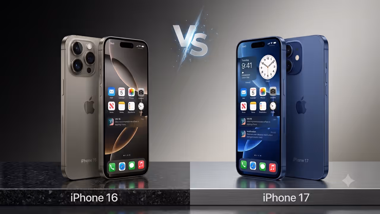iPhone 17 vs iPhone 16 iPhone 17 vs iPhone 16