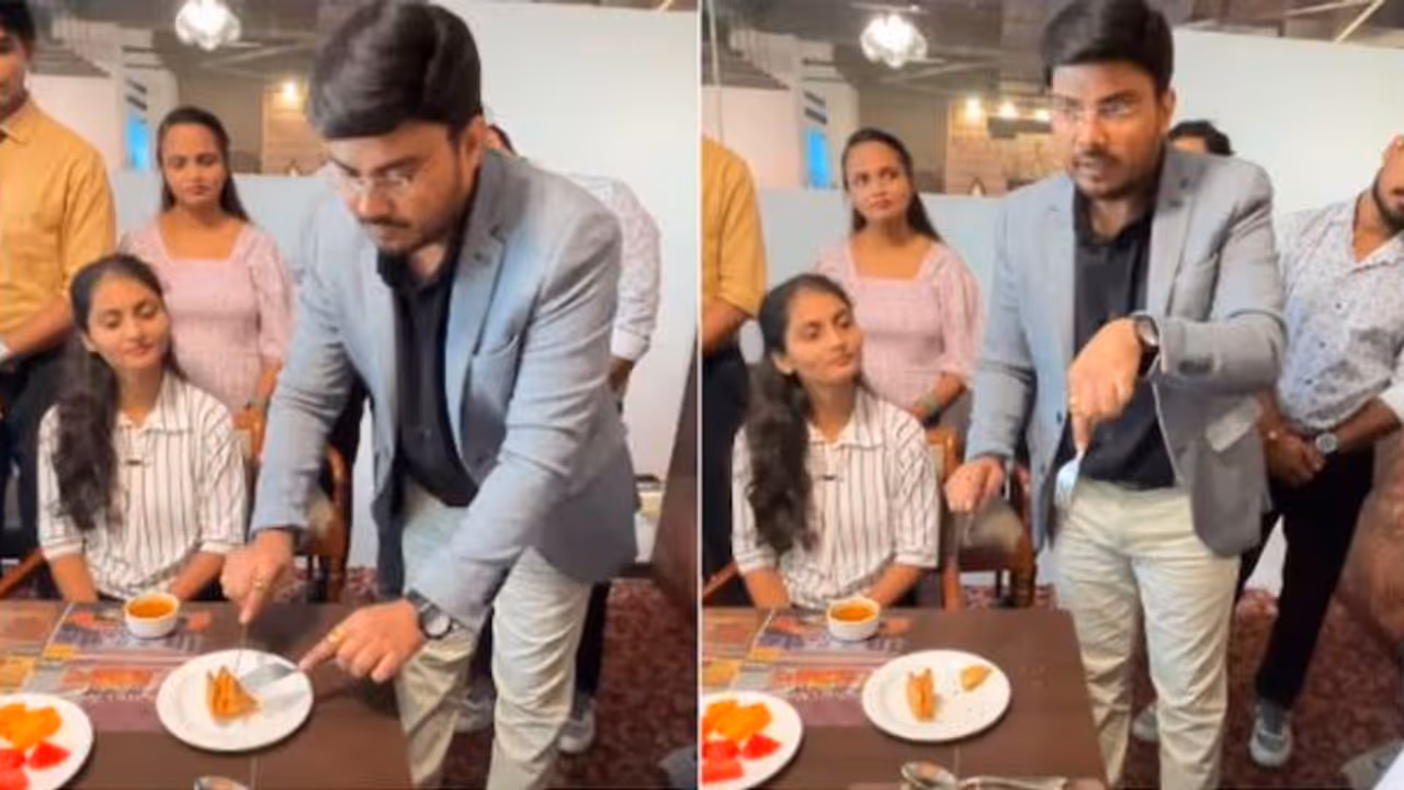 How To Eat Samosa With Spoon Etiquette Coach trolled for Teaching