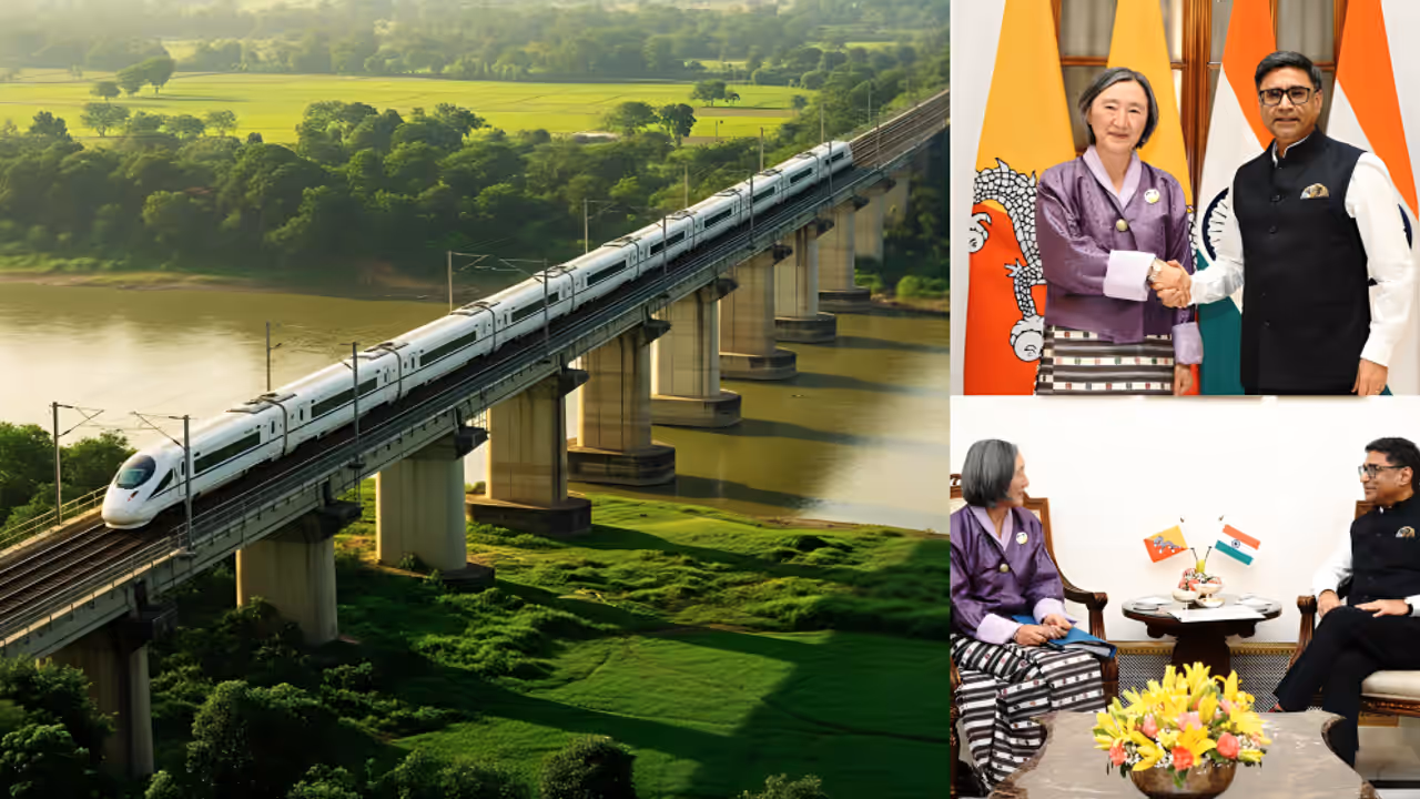 India Bhutan train