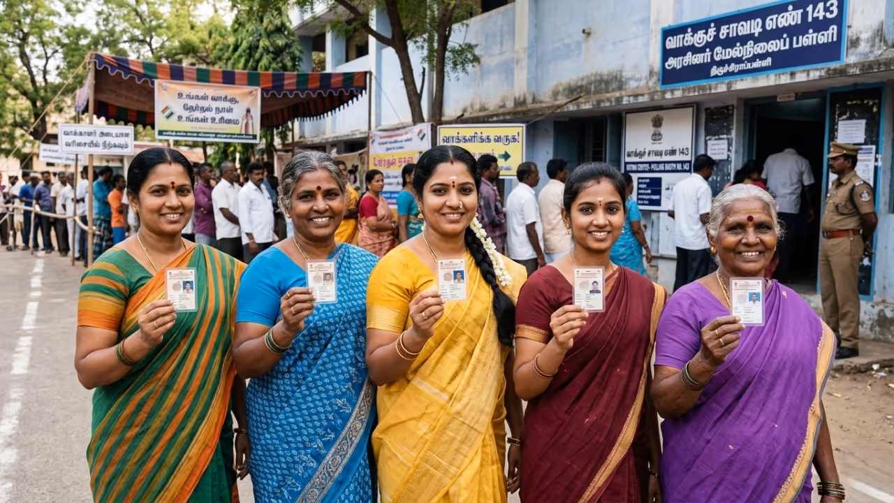 Top 10 Constituencies with High Female Voters in Tamil Nadu Top 10 Constituencies with High Female Voters in Tamil Nadu