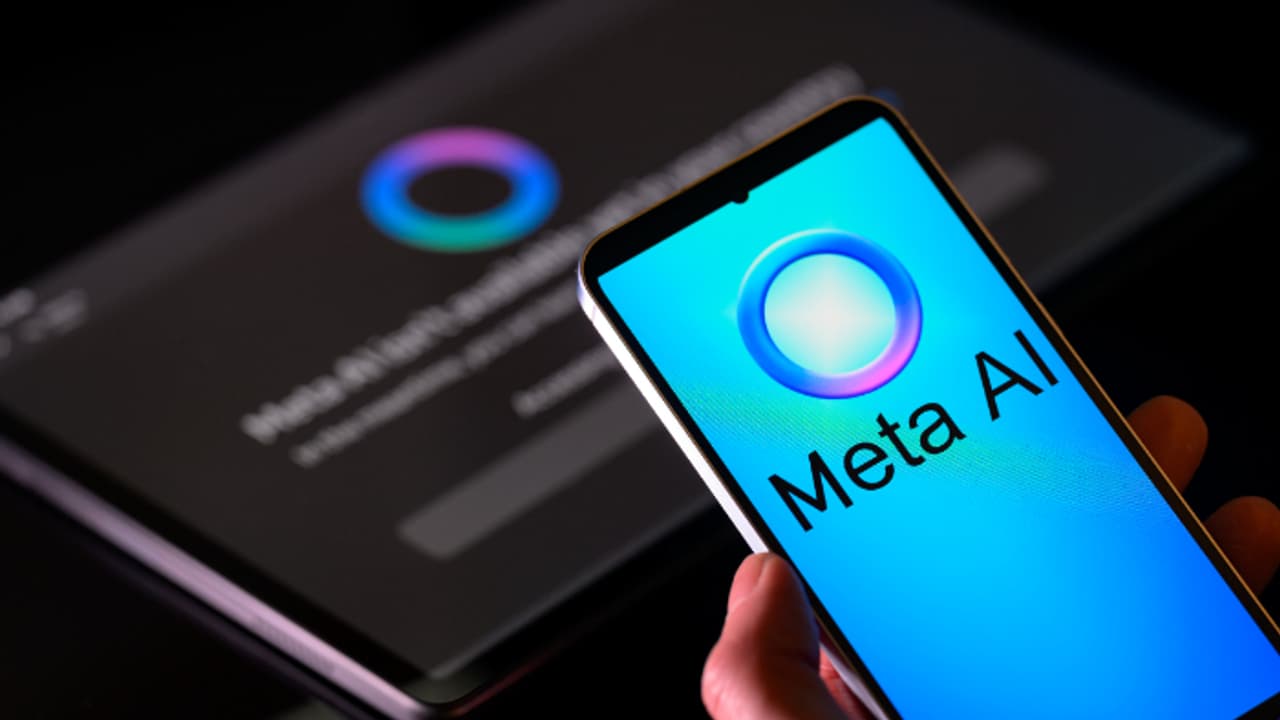 Meta AI logo Meta AI logo