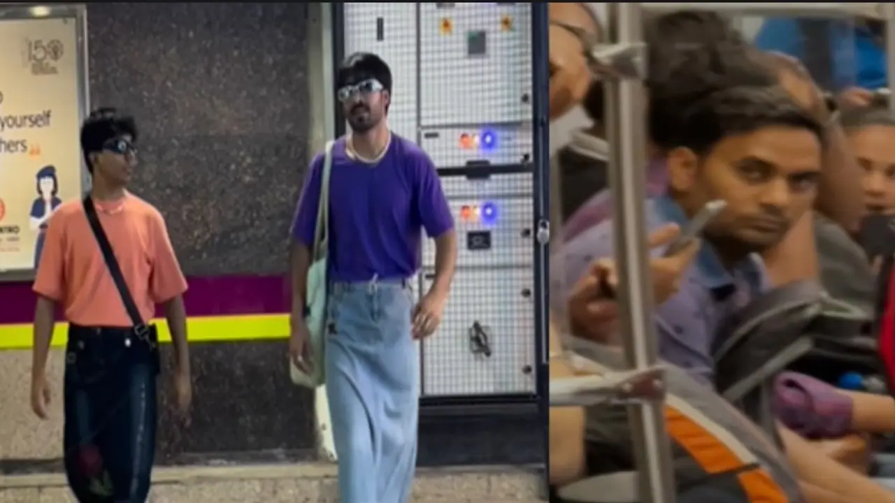 men wearing skirts in delhi metro men wearing skirts in delhi metro