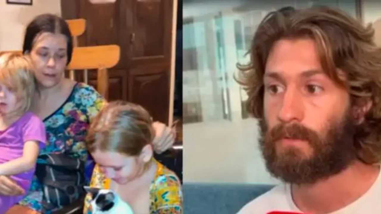 Russian woman living in cave 