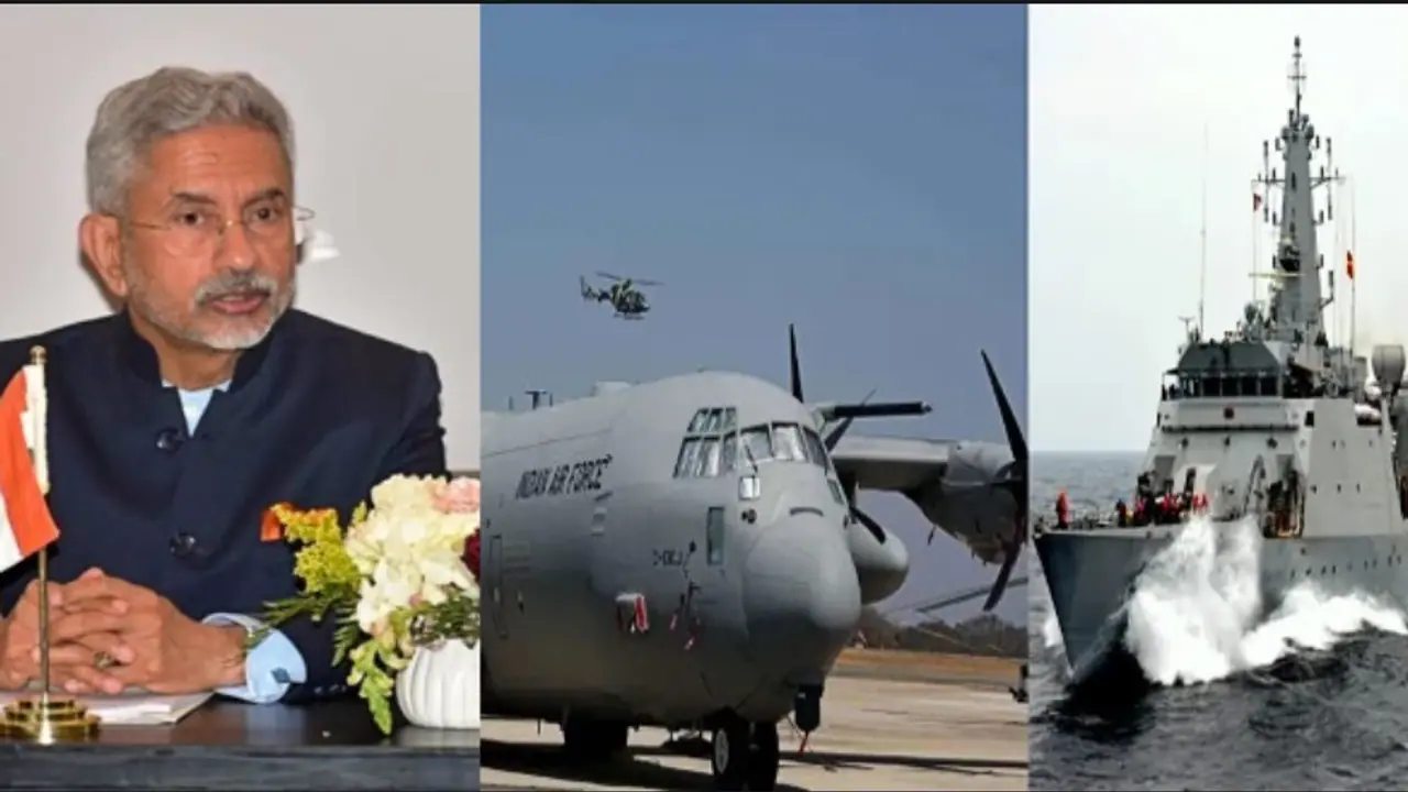 iaf planes and ins sumedha in sudan iaf planes and ins sumedha in sudan