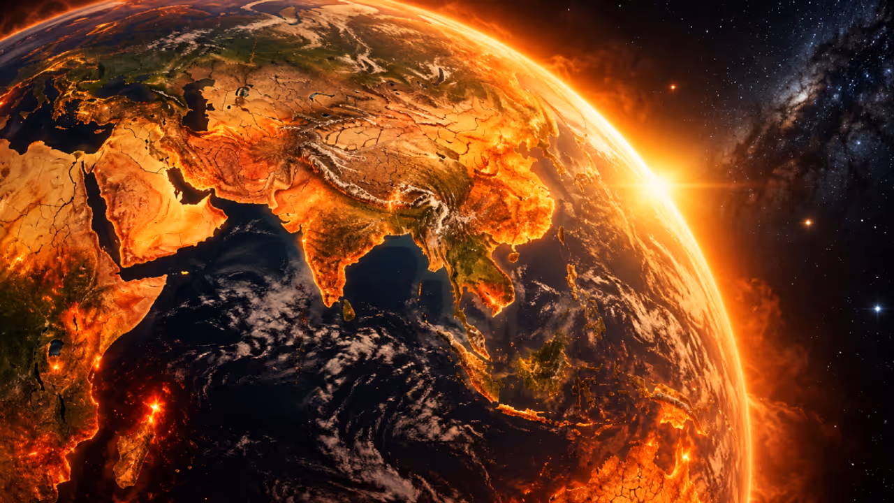 Global Warming & El Nino Concept Global Warming & El Nino Concept