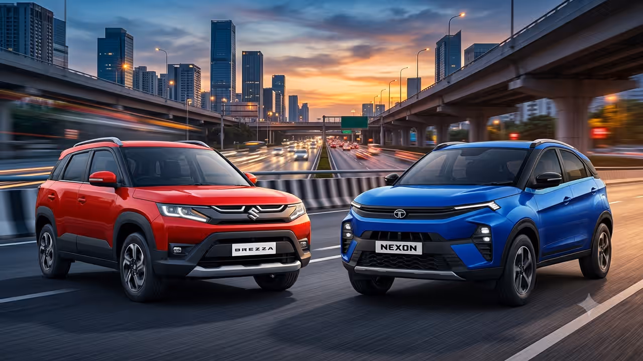 Brezza Vs Nexon, Maruti Brezza, Tata Nexon, Maruti Brezza 2026, Tata Nexon 2026, Brezza vs Nexon, Maruti Suzuki Brezza, Tata Nexon SUV, SUV Comparison, Best SUV in India, Compact SUV, Brezza Price, Nexon Price, Brezza Turbo Petrol, Nexon Turbo Petrol, മാരുതി ബ്രെസ്സ, ടാറ്റ നെക്സോൺ, ബ്രെസ്സ 2026, നെക്സോൺ 2026, ബ്രെസ്സ vs നെക്സോൺ, മാരുതി സുസുക്കി, ടാറ്റ മോട്ടോഴ്സ്, എസ്യുവി, പുതിയ കാർ, കാർ വില, ടർബോ പെട്രോൾ, മികച്ച എസ്യുവി Brezza Vs Nexon, Maruti Brezza, Tata Nexon, Maruti Brezza 2026, Tata Nexon 2026, Brezza vs Nexon, Maruti Suzuki Brezza, Tata Nexon SUV, SUV Comparison, Best SUV in India, Compact SUV, Brezza Price, Nexon Price, Brezza Turbo Petrol, Nexon Turbo Petrol, മാരുതി ബ്രെസ്സ, ടാറ്റ നെക്സോൺ, ബ്രെസ്സ 2026, നെക്സോൺ 2026, ബ്രെസ്സ vs നെക്സോൺ, മാരുതി സുസുക്കി, ടാറ്റ മോട്ടോഴ്സ്, എസ്യുവി, പുതിയ കാർ, കാർ വില, ടർബോ പെട്രോൾ, മികച്ച എസ്യുവി
