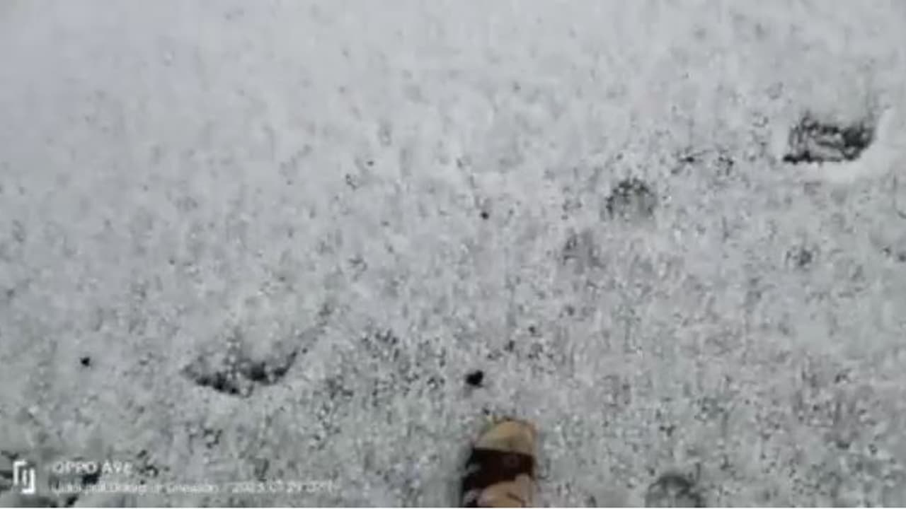 औला बारिश