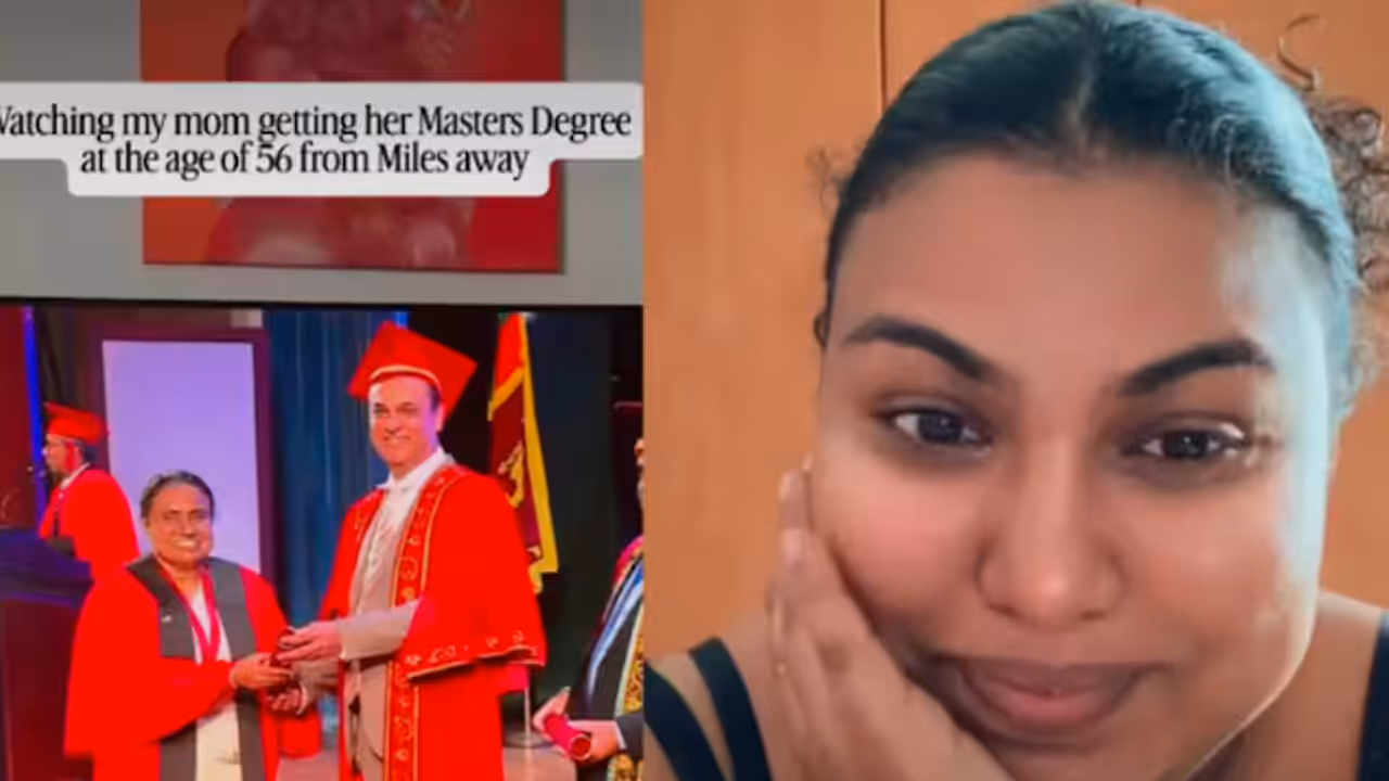 'It Was Never Too Late': Daughter’s Heartfelt Post for Mother Who Earned Master’s at 56 Touches Millions (WATCH VIDEO) 'It Was Never Too Late': Daughter’s Heartfelt Post for Mother Who Earned Master’s at 56 Touches Millions (WATCH VIDEO)